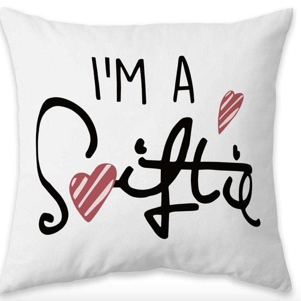 Decorative Throw Pillow Cover, 18x18 Inch Cover Only